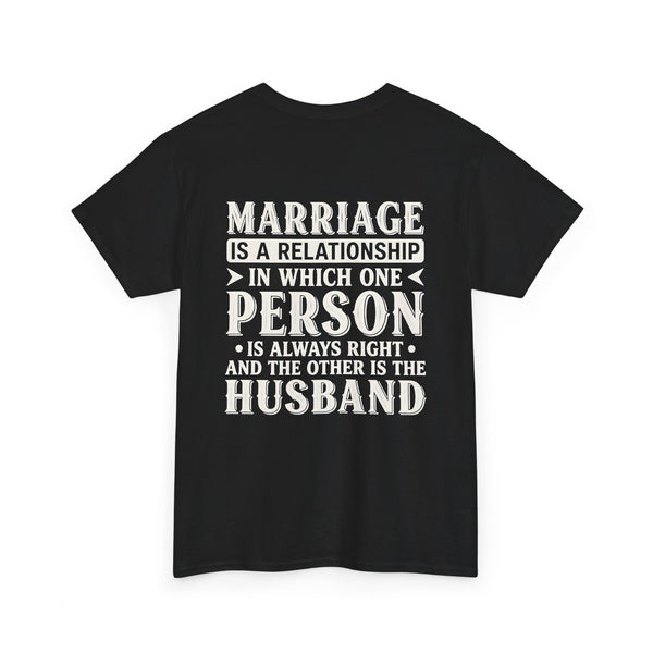Marriage Rules – Funny Husband T-shirt
